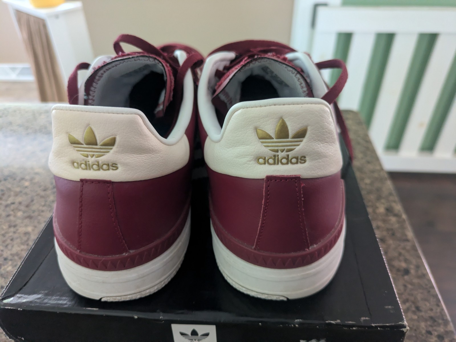 Adidas Samba ADV Burgundy – Size 12 (Mens) – PLEASE SEE DESCRIPTION