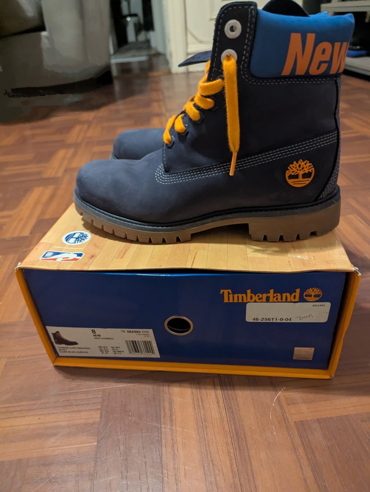Knicks Timberland Boots