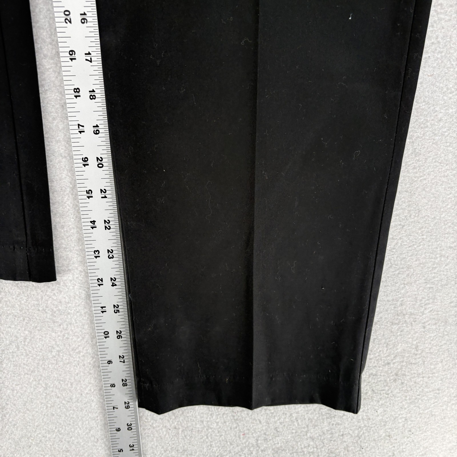 Dockers Iron Free Khaki Pants Mens 30×29 Black Straight Stretch Wrinkle Free NWT