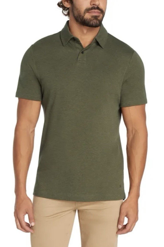 Banana Republic Men’s Luxe Polo in Green, Black or Blue Pick Your Size NWT