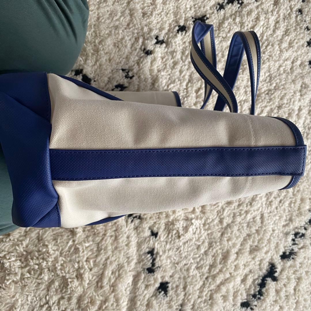 Porter Girl Boyfriend Tote Bag Navy Durable Material L Used
