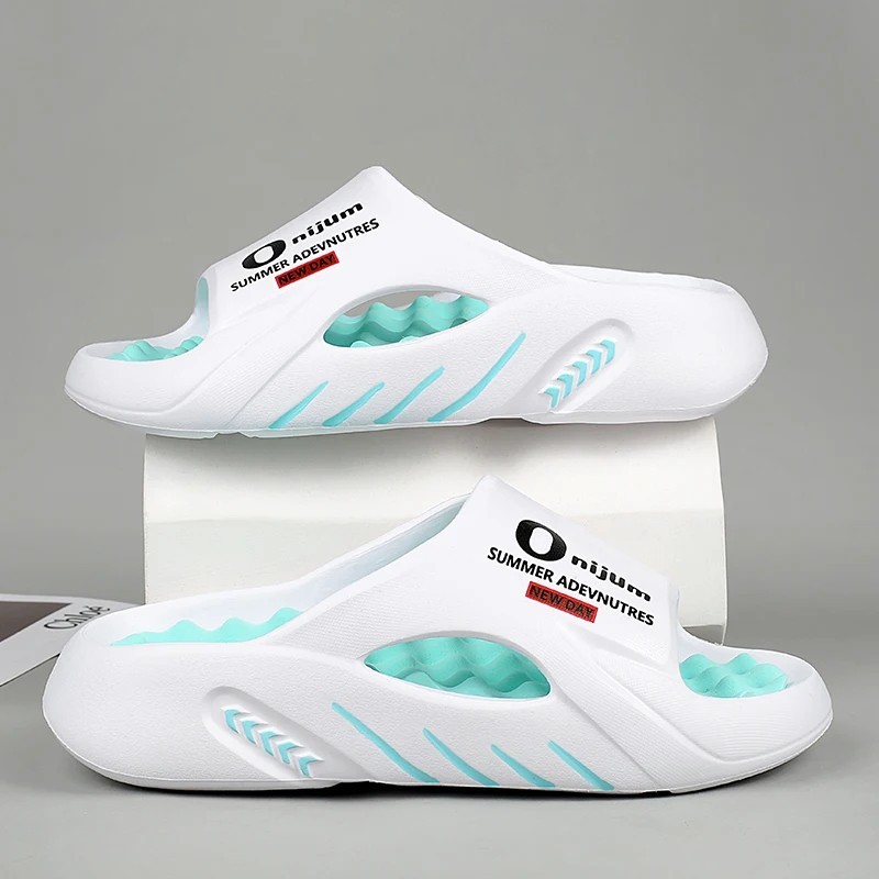 Men’s Summer Orthopaedic Massage Slippers Non-Slip Cool Sandals Comfort Slippers