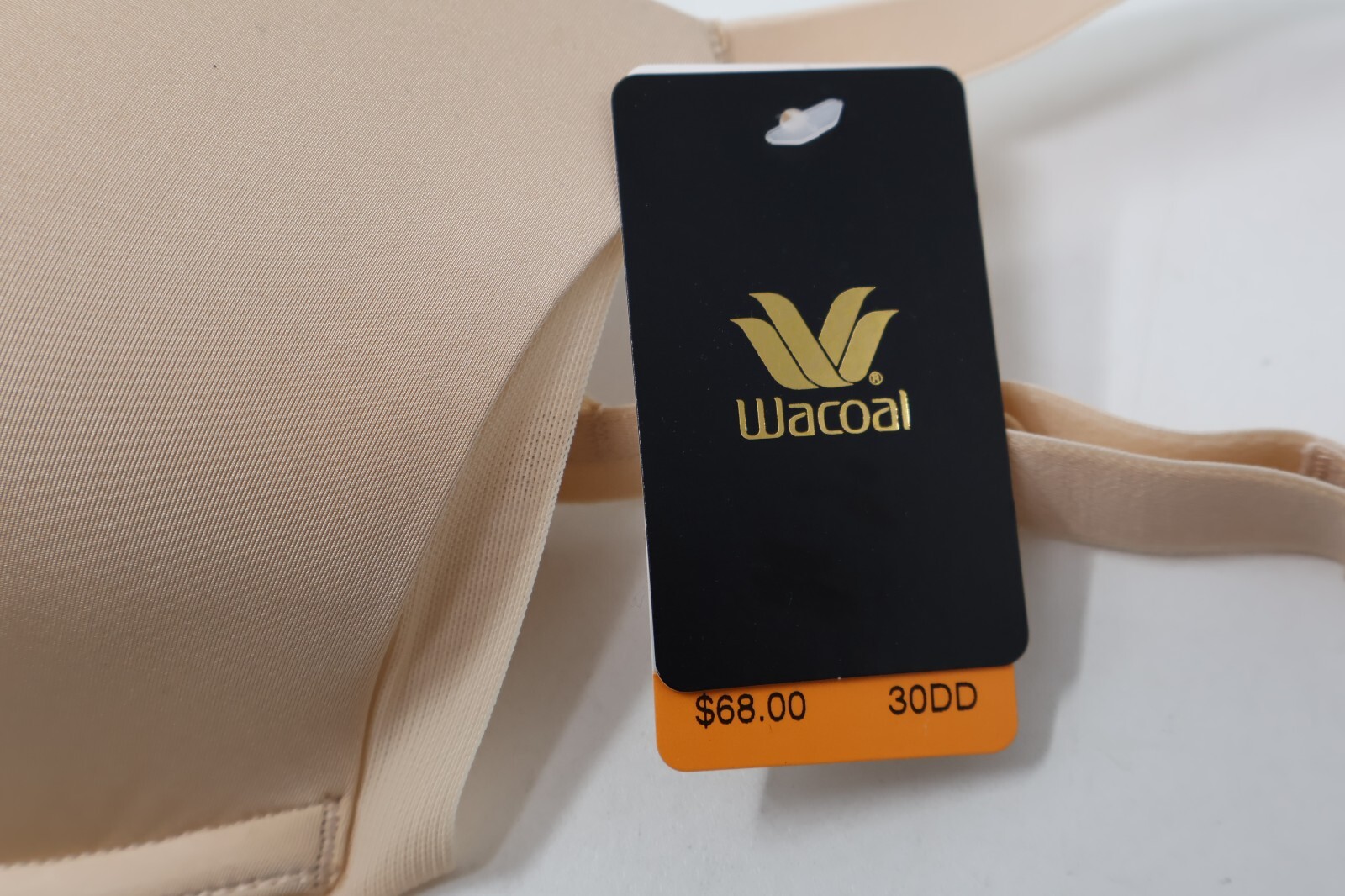 Wacoal Ultimate Side Smoother Contour T-Shirt Bra size 30DD Tan Style 853281
