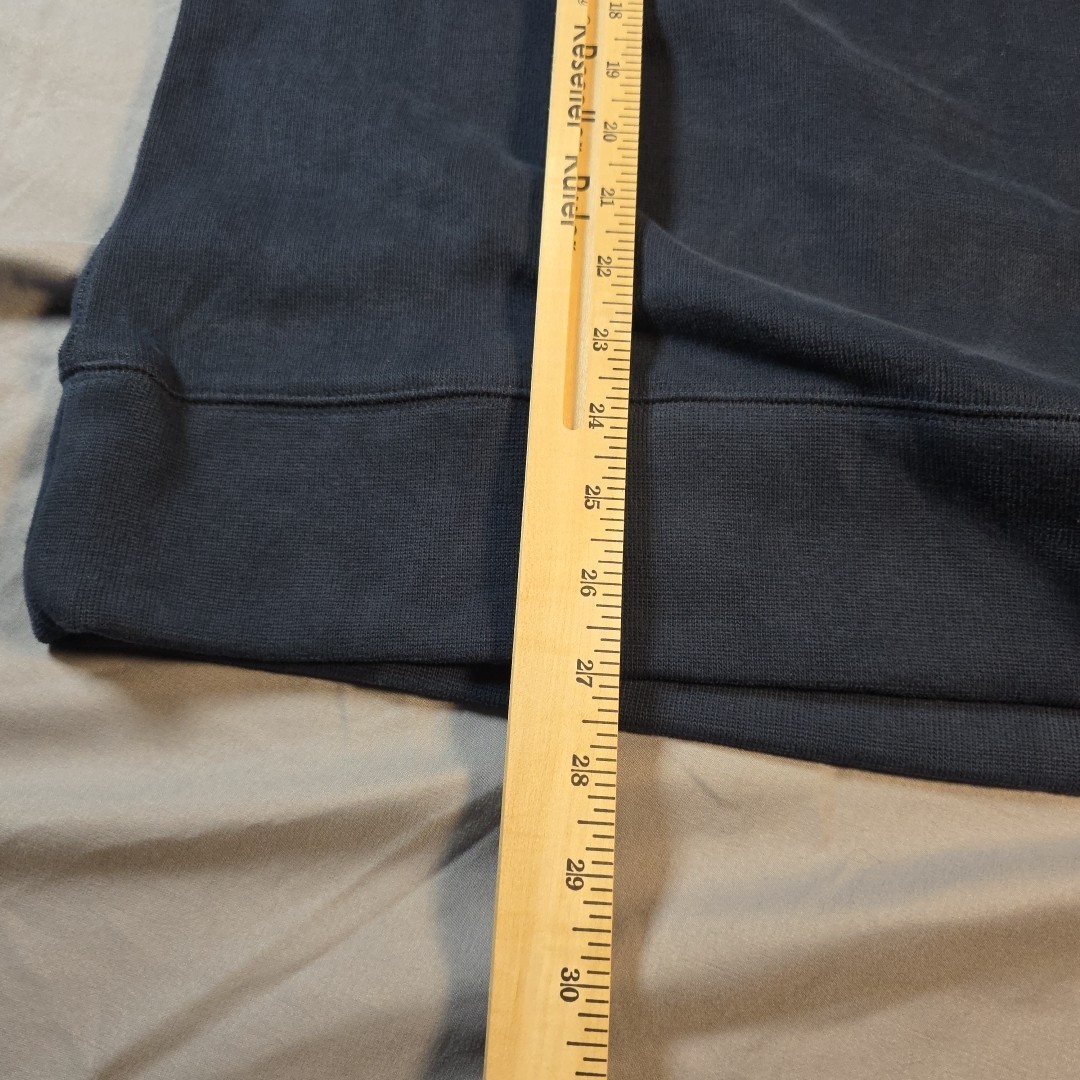 Banana Republic Men’s Double Knit 1/4 Zip Pullover Blue Size XL NWT