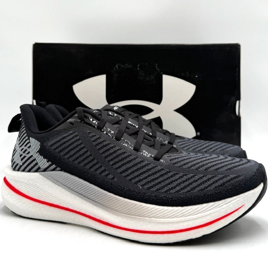Under Armour UA VELOCITI SPD Men’s NEW Athletic Sneaker Black Multiple Sizes