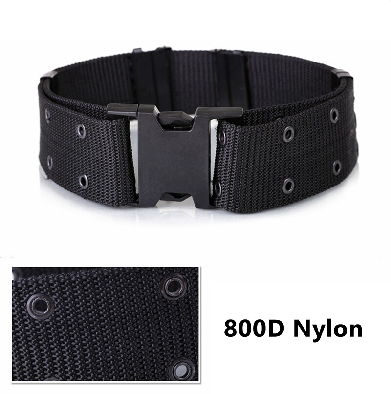 Tactical Belt Adjustable Military Grade Heavy Duty Work Belt for Outdoor Sports