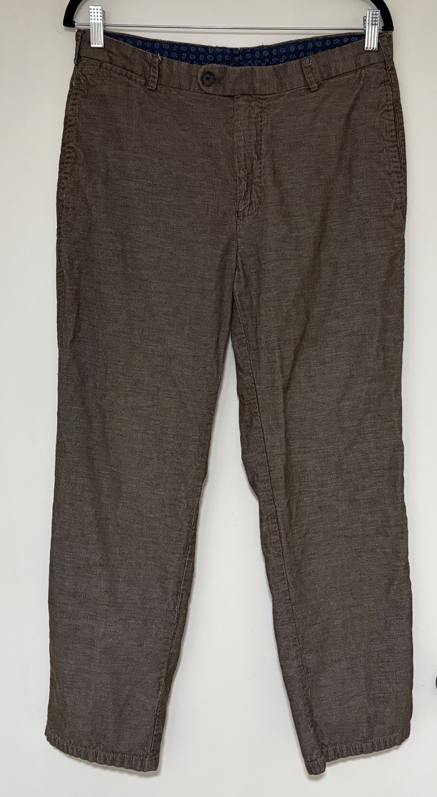 Peter Millar Men’s Brown Corduroy Pants Size 32 5-Pocket