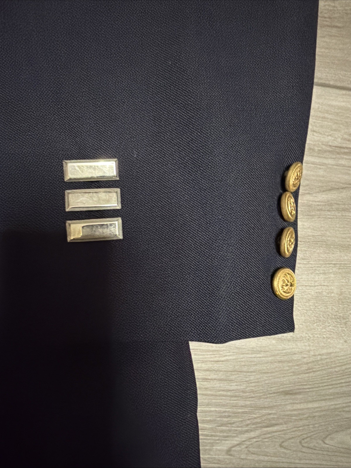 Mens Navy Blue Suit Coat Commodore Pins – Byc, Sbc, Yacht Clubs Biscayne Bt31