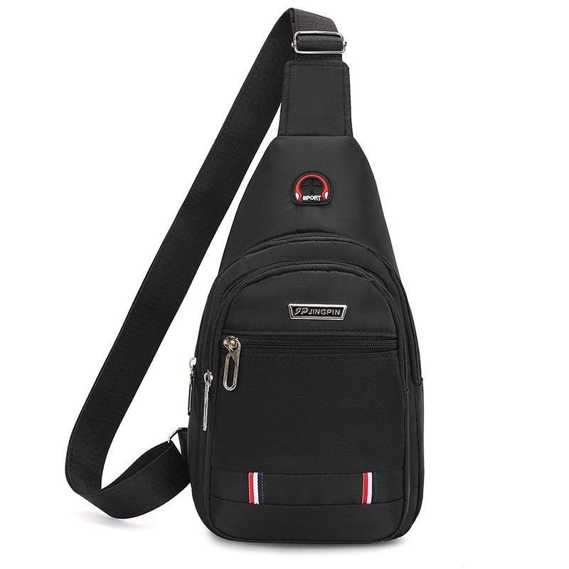 Men’s Canvas Sling Backpack Shoulder Bag Travel Casual Crossbody Chest Pack US