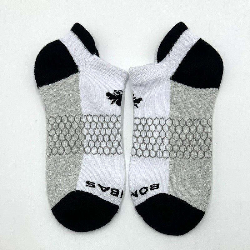 4 pairs BOMBAS Men’s honeycomb Original Ankle Socks Size Med 4 Colors Mix