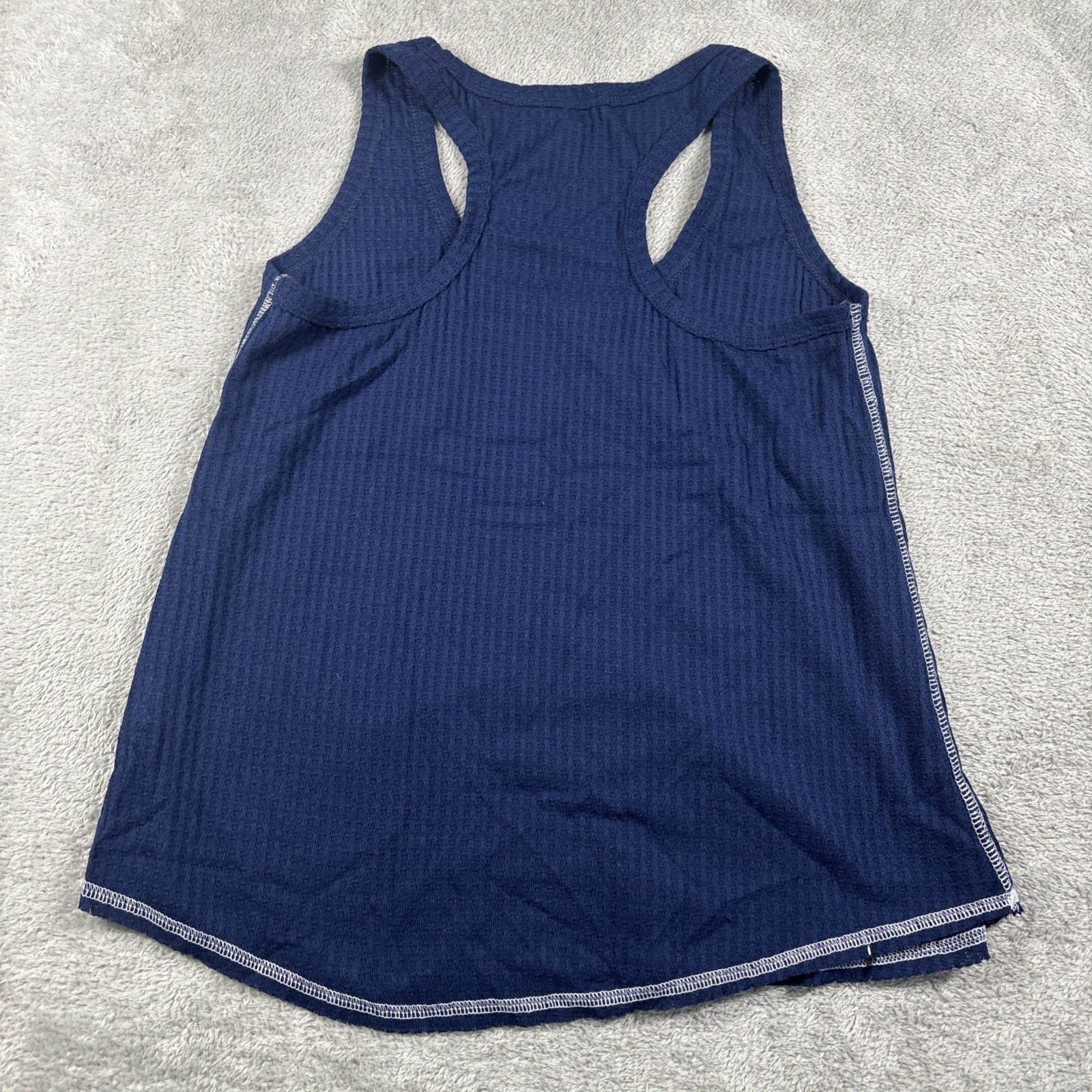 Socialite Nordstrom Waffle Knit Racerback Marsala Scoop Neck Tank Size XS New