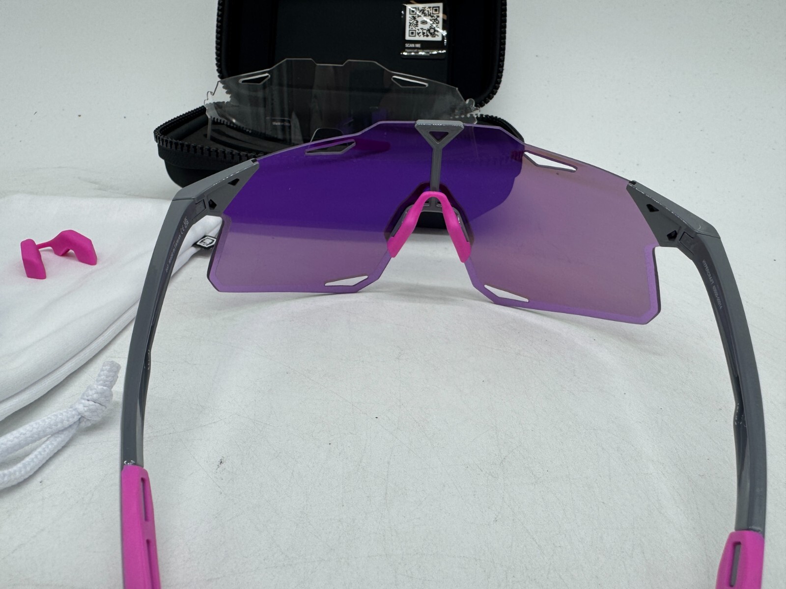 100% Hypercraft Sport Performance Frameless Sunglasses Scratch Resistant UV400