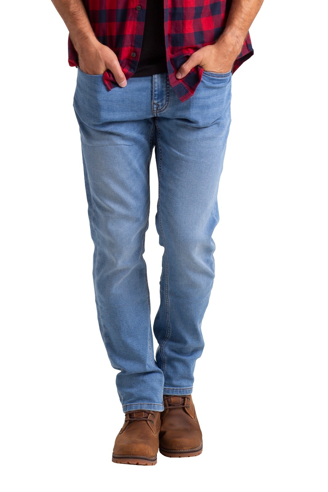 Mens Knit Denim Jeans Slim Fit Casual Skinny Super Spandex Knitted Jeans Pants