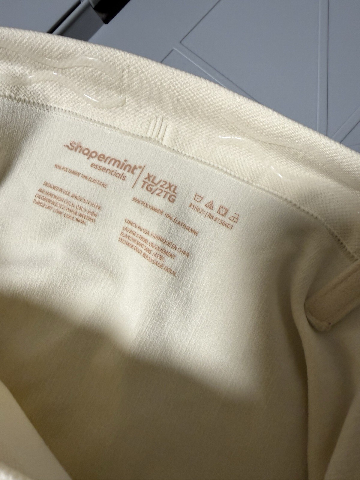Shapermint Essentials High-Waisted Firm Shaping Shorts Beige Women’s L/2XL