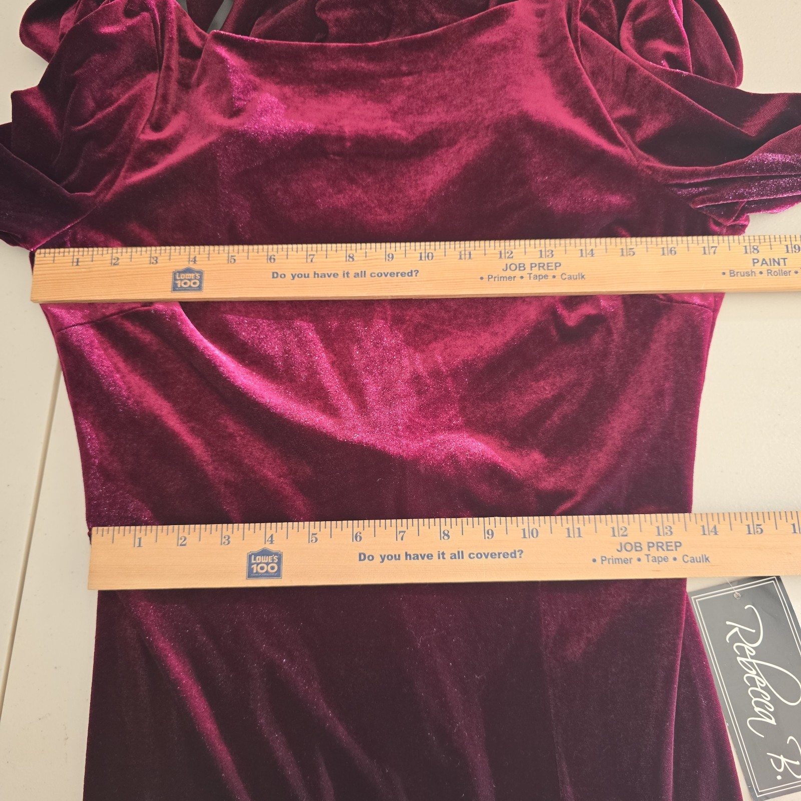 Whimsigoth Velvet Gown Size 10 Burgundy Draped Back Old Money Dark Feminine Core
