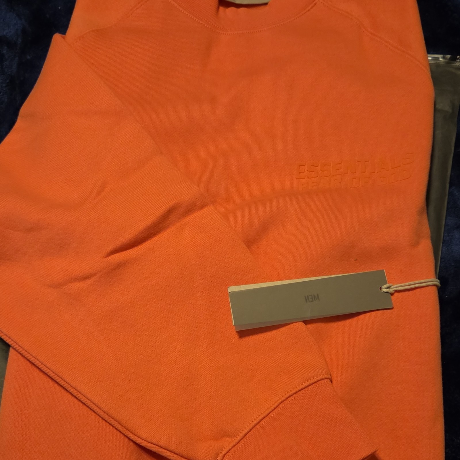Essentials Fear of God Coral crew Pullover Sweatshirt MensSz S streetwear/y2k