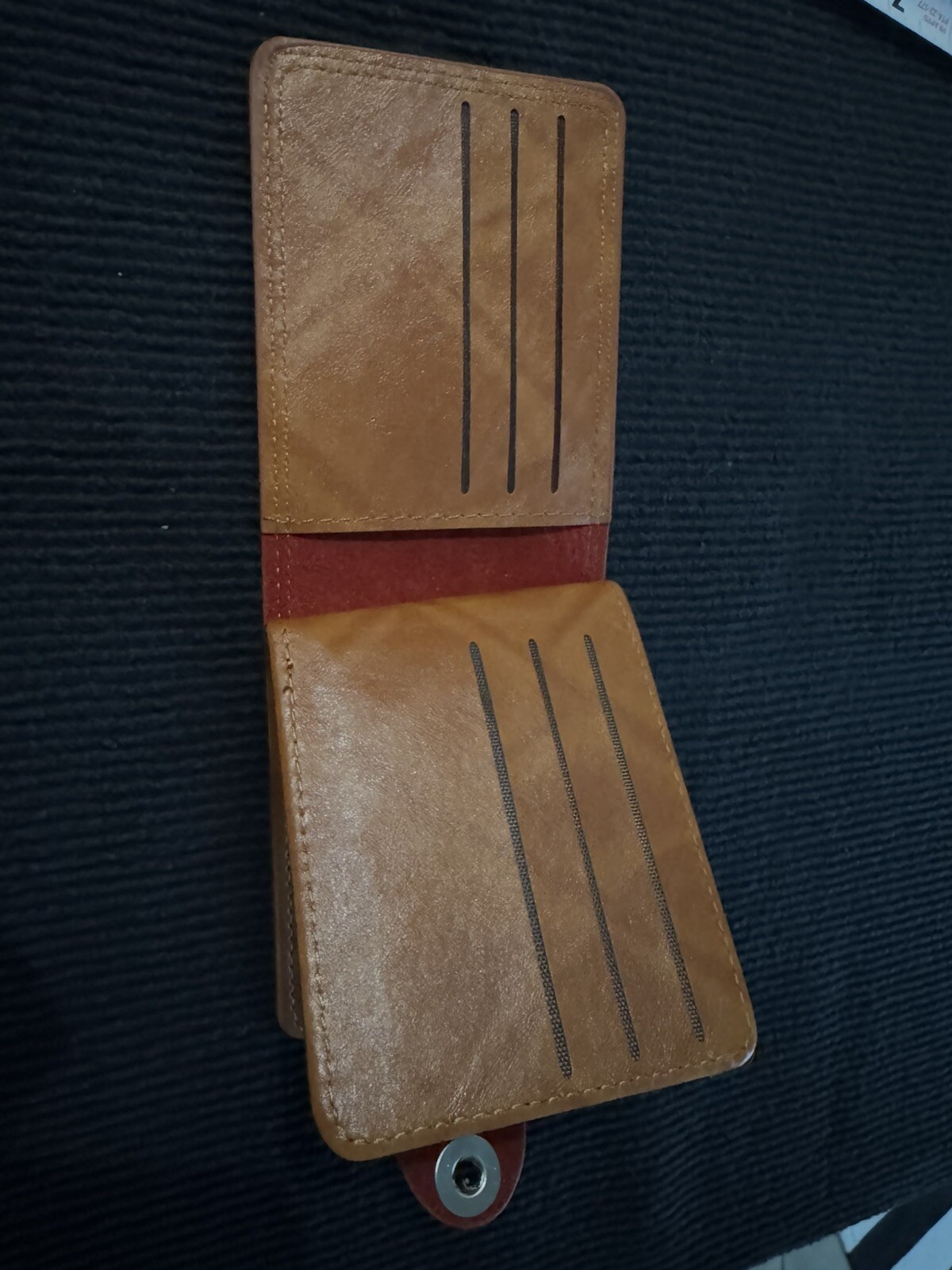 Men US $100 Dollar Bill Novelty Leather Bifold Wallet Card Holder Best Gift