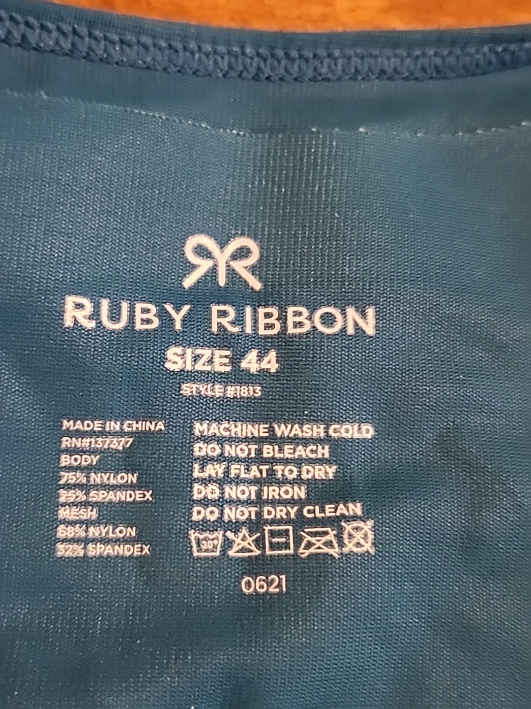 NEW Ruby Ribbon Demiette Bra Black Style 1813 Size 44 NWOT Convertible