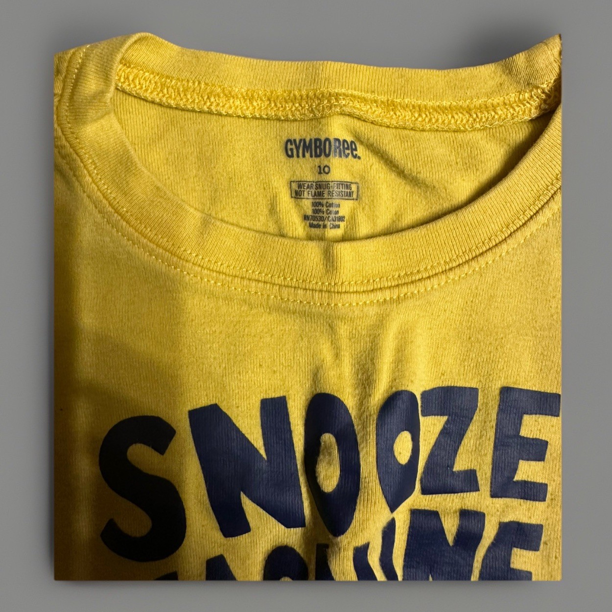 Cool Kids T Shirt Snooze Machine Gymboree Kids Sz 10 100% Cotton