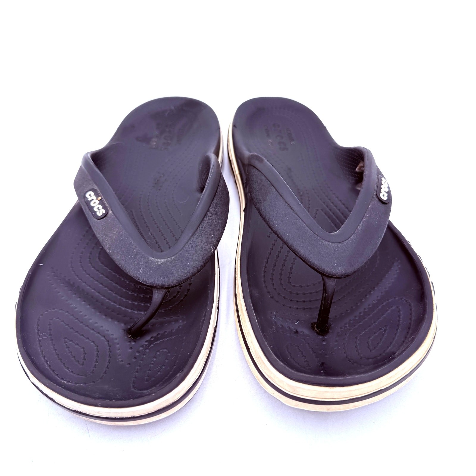 Crocs Blue Bayaband Flip Flop Slides Sandals Size M8 W10