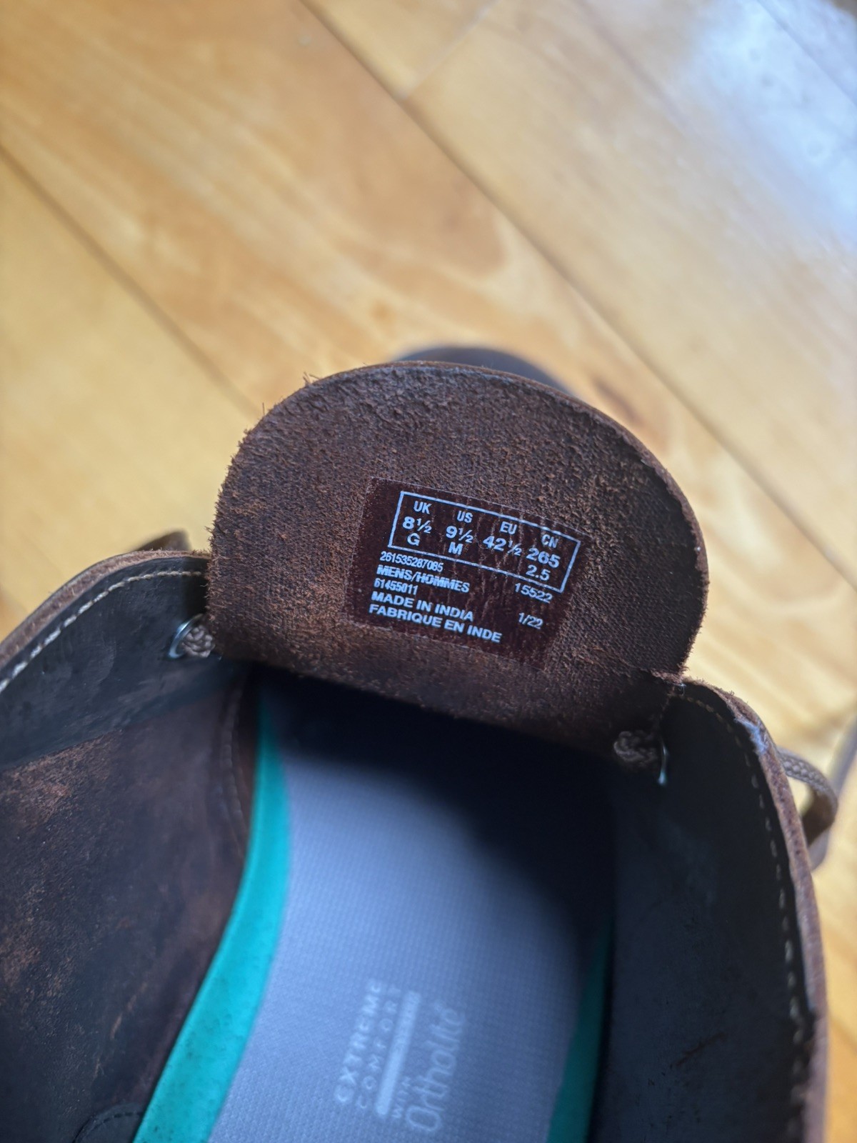 Clarks Bushacre 3 Leather Chukka Boots Beeswax Brown NEW Sz 9.5 M