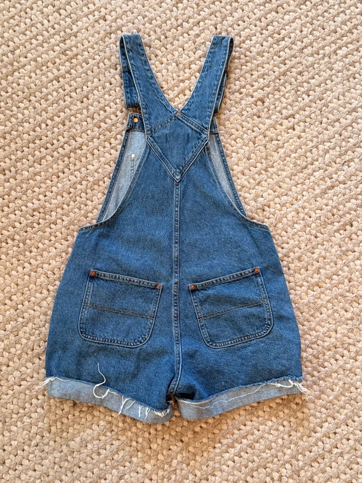 Old Navy Denim Overall Shorts Size S