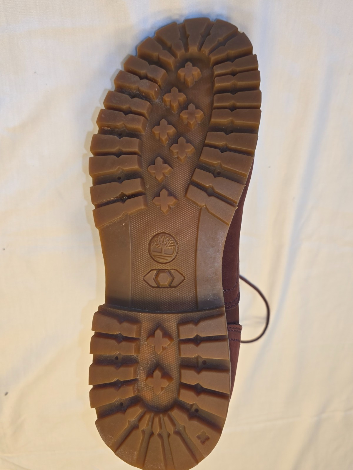 Timberland Mens 8.5 Burgundy Newmarket Leather 6″ Boots (A1PHQ) NWOB