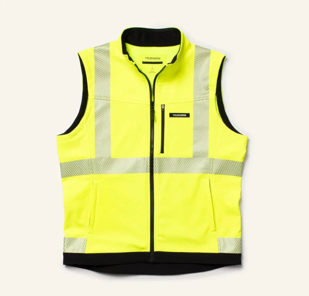 New Truewerk S3 Solution Vest High Visibility Black /Yellow Size Large MSRP$129