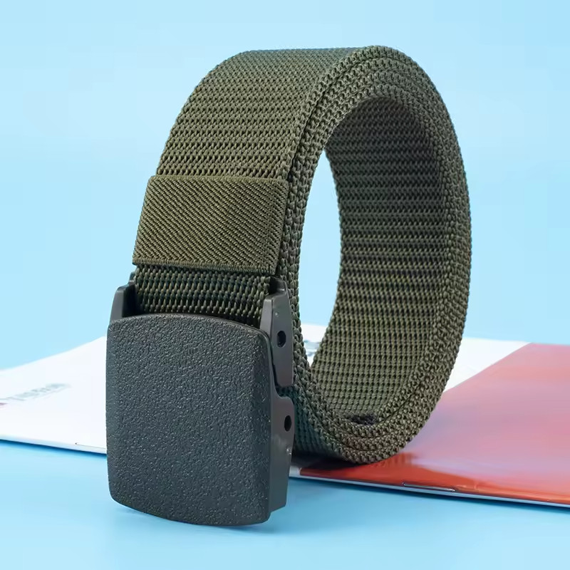 Men Casual Military Tactical Army Adjustable Quick Release Belts Pants Waistband