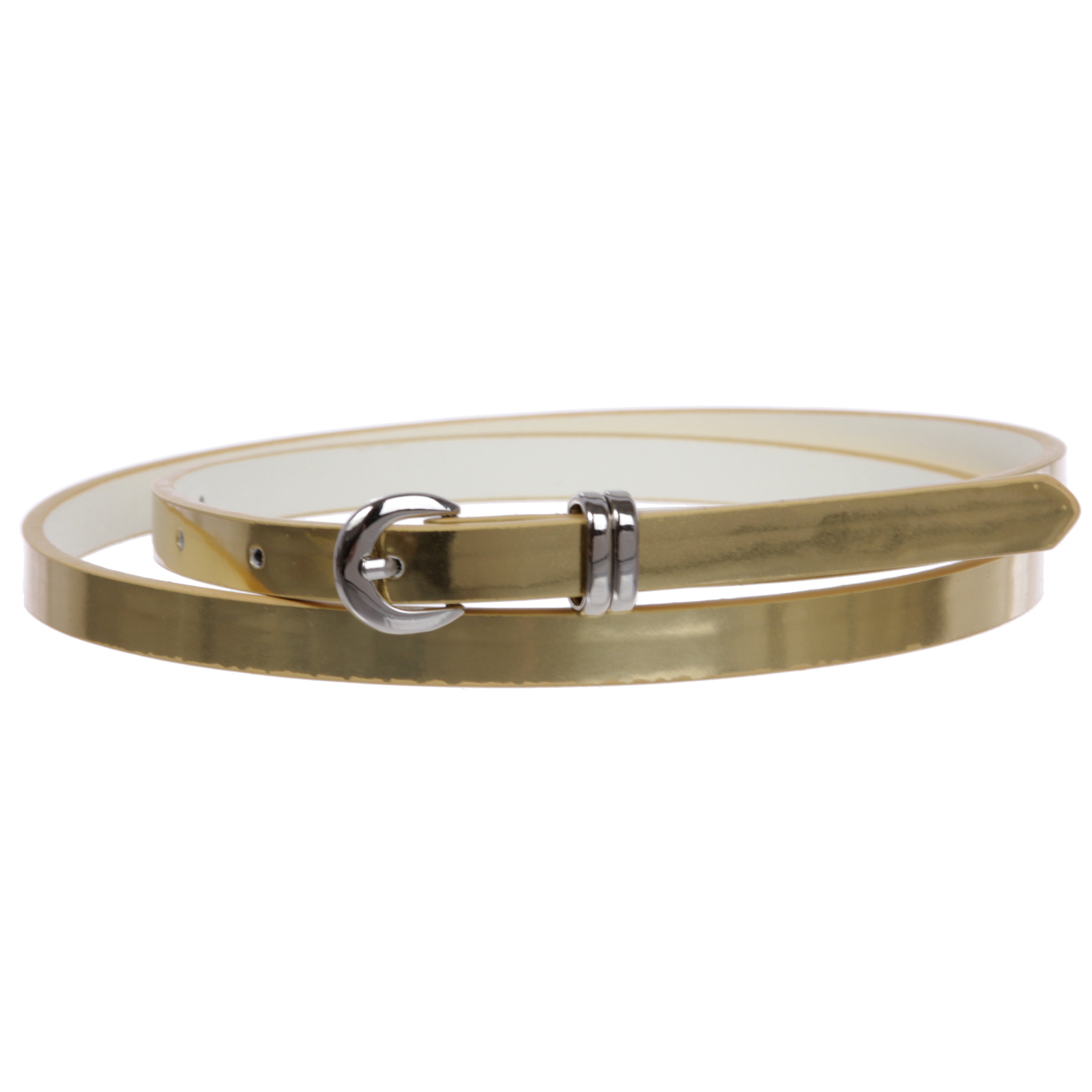 1/2″ inch Patent Leather Skinny Belt