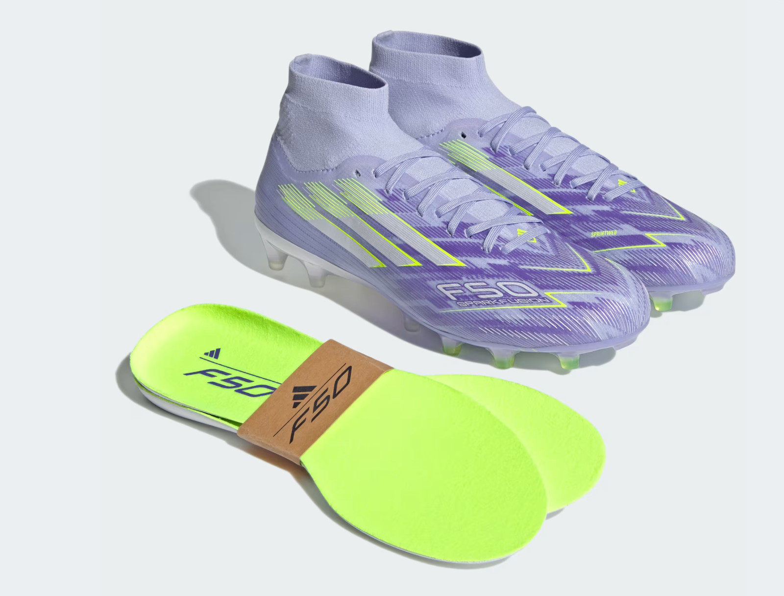 F50 SPARKFUSION PRO FIRM GROUND/ARTIFICIAL GRASS CLEATS JH7689