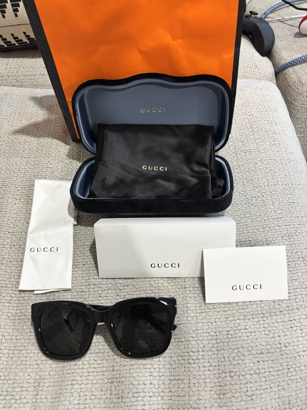Gucci Sunglasses GG1338S Black BRAND NEW W receipt
