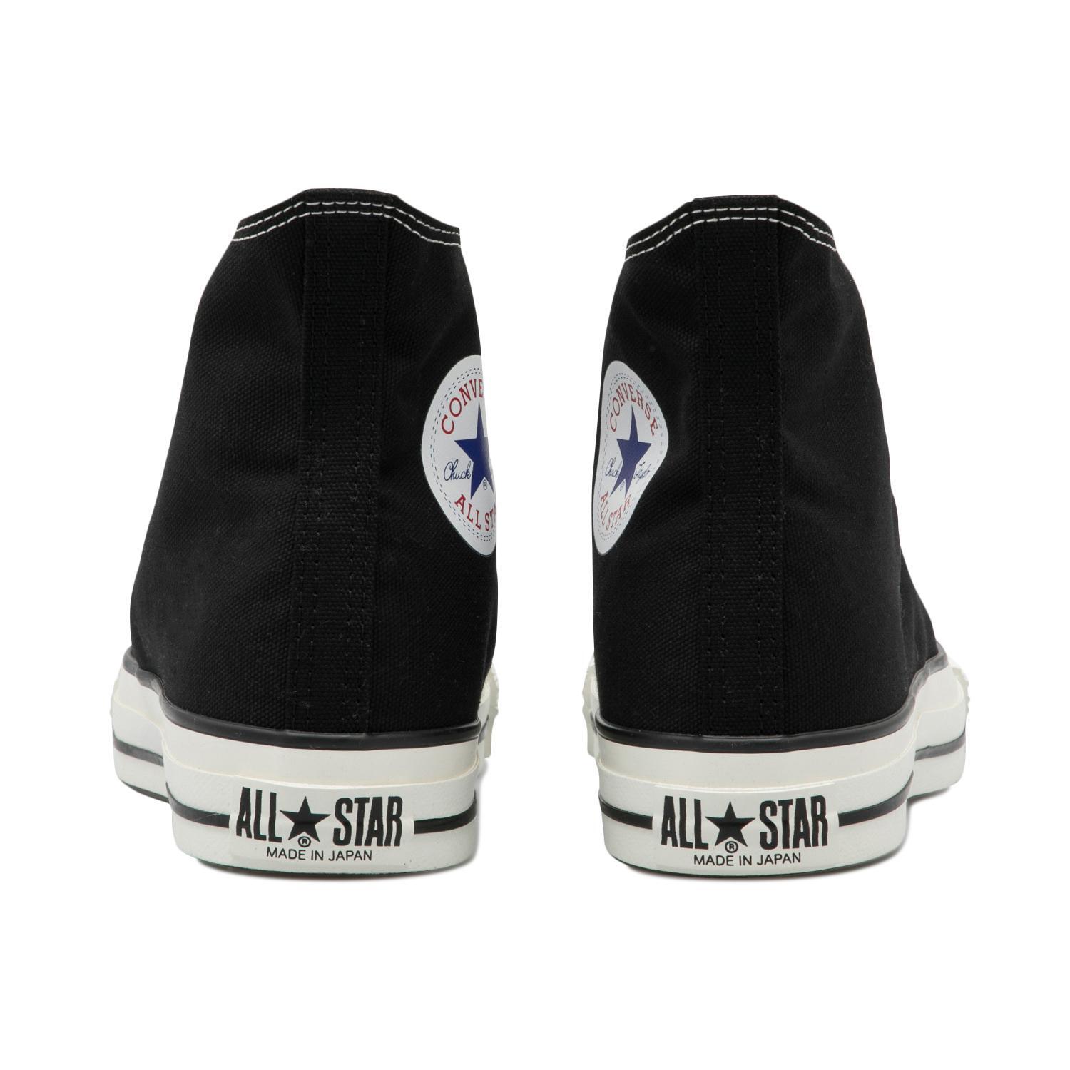 Converse Canvas All-Star J Hi Black Made in Japan 32067961 Men’s Size