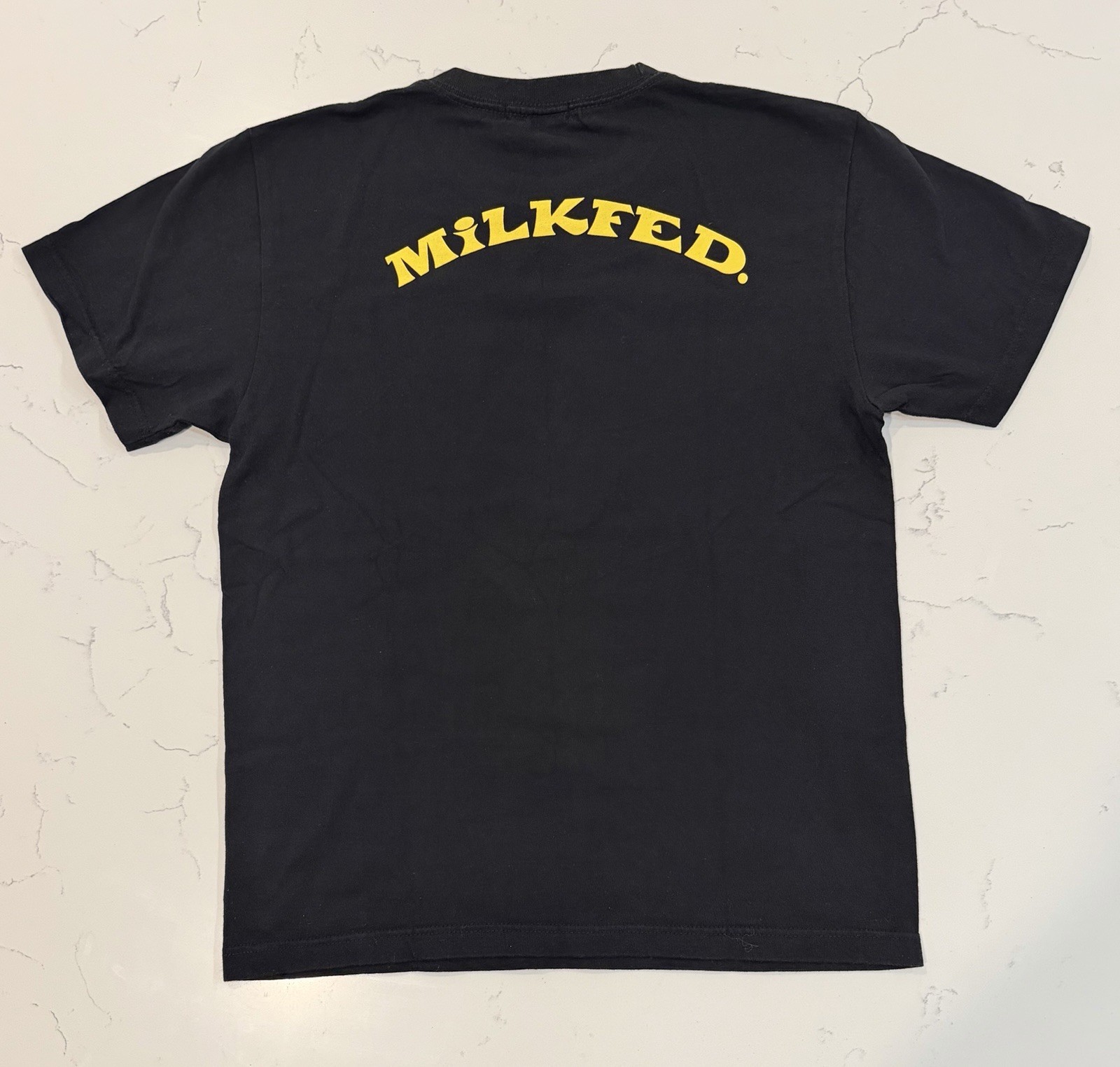 MILKFED Flower Graphic Tee Black Japanese Streetwear Since 1995 Regular Size M