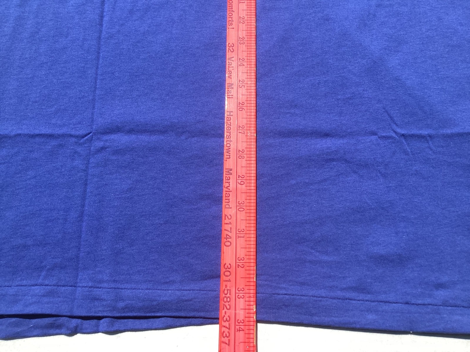 Men’s Size 4XB Polo Ralph Lauren short sleeve T-shirt crew neck Royal Blue