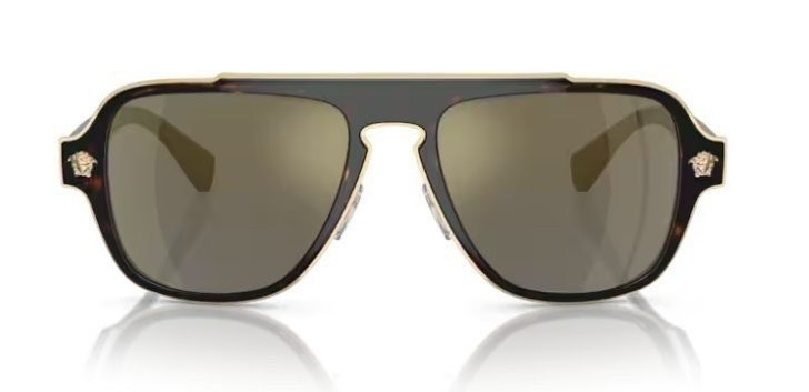 Versace Mens Tortoise/Gold sunglasses 0VE2199 12524T 56mm