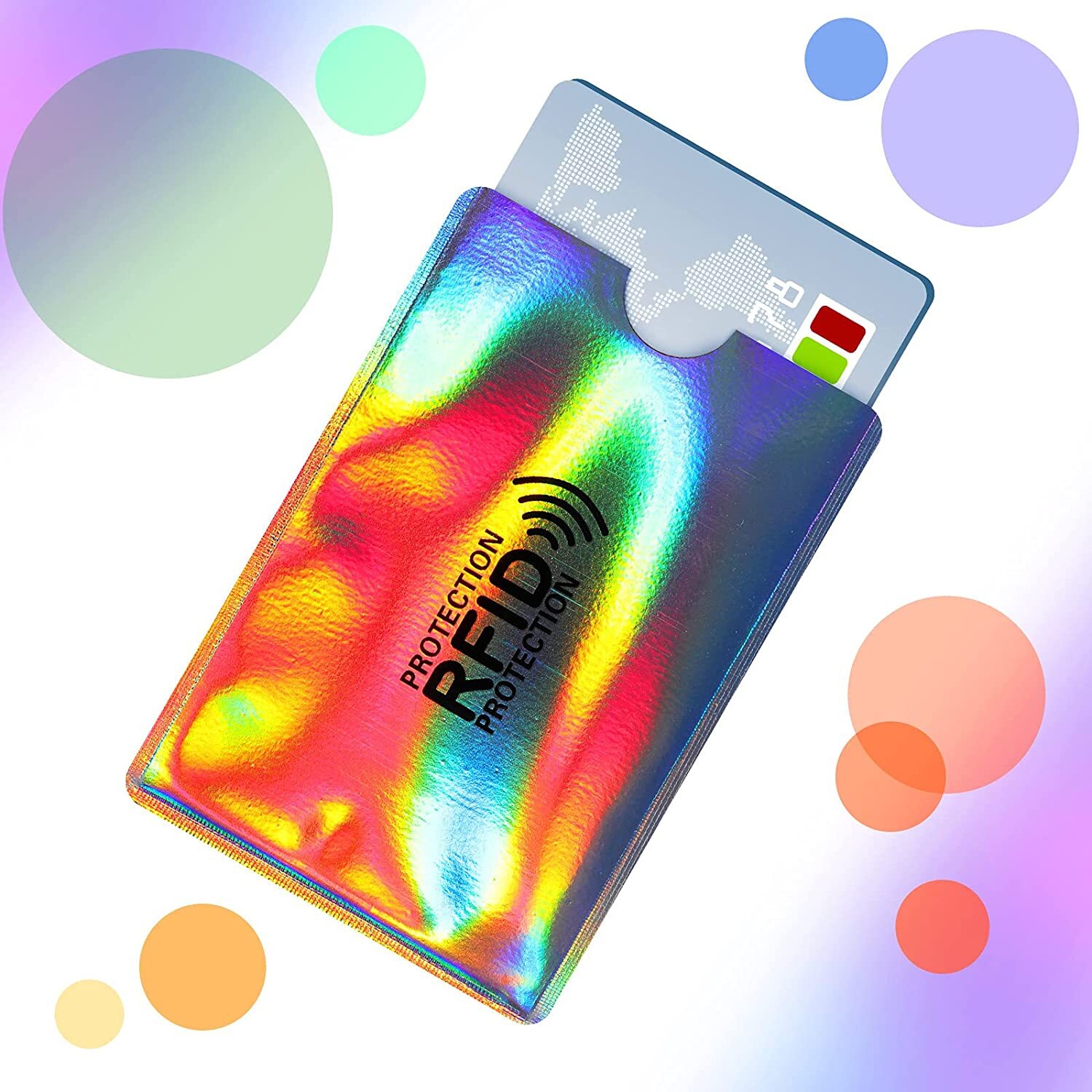 10RFID Blocking Sleeve Credit Card Protector Anti Theft Safety Shield Case Cover