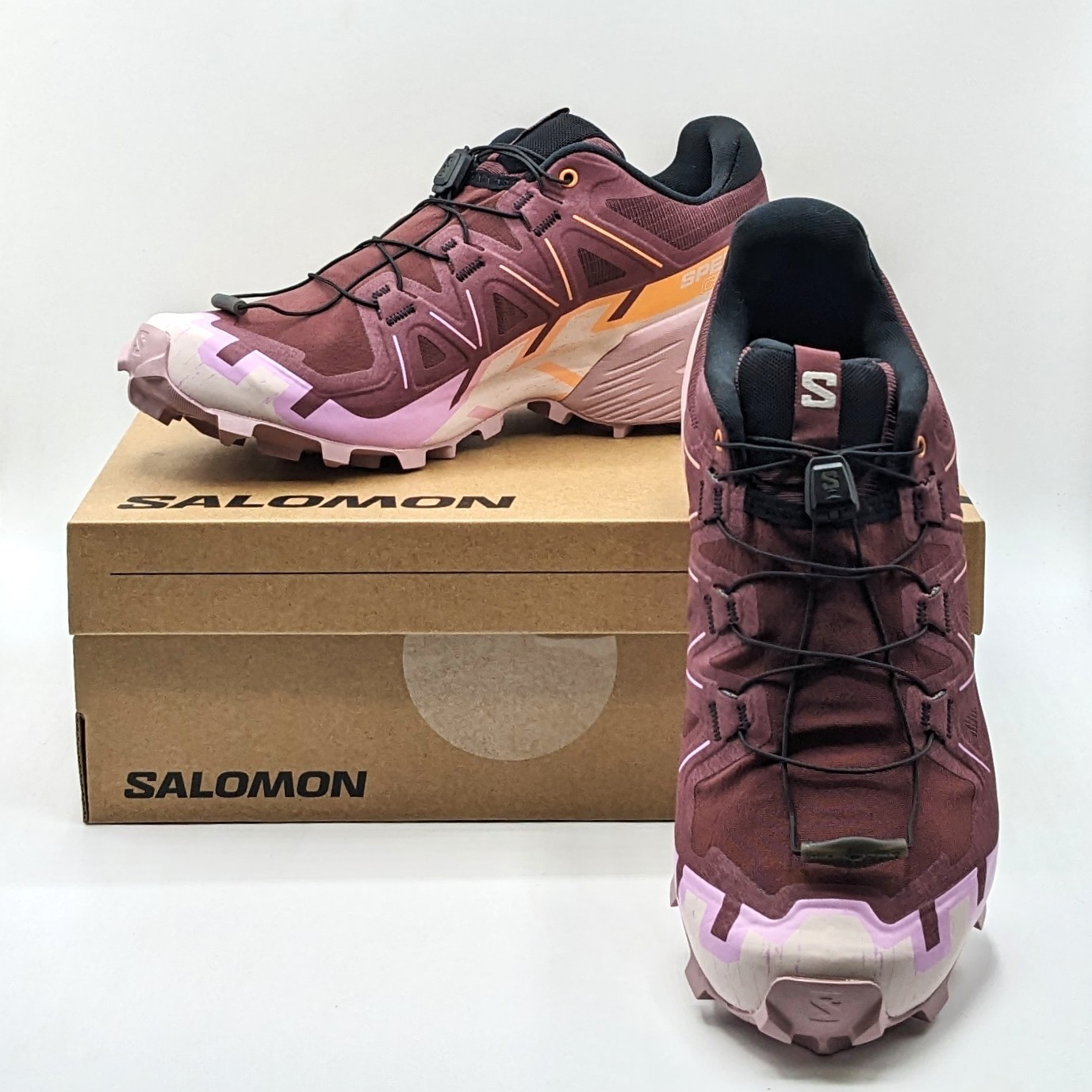 Salomon Speedcross 6 Women’s Moderate Terrain Running Shoe [Deauville Mauve] NEW