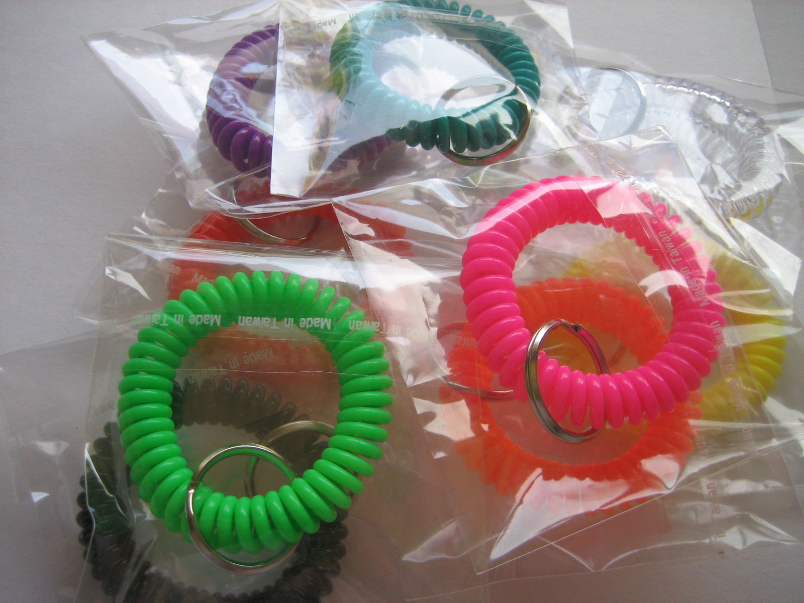 One Spiral Wrist Coil Key Chain / High Quality / $4.5 Flat Shipping for any AMT