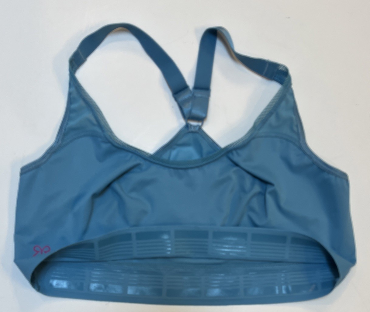 Ruby Ribbon Heritage Sheer Demiette Bra Size 36 Blue Mesh Trim Style #1787