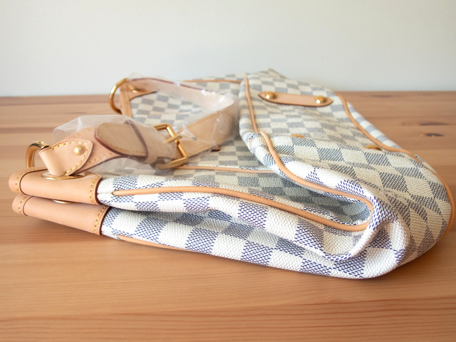 Louis Vuitton Galliera PM Damier Azur Shoulder Bag NEW Unused w/ Dust Bag
