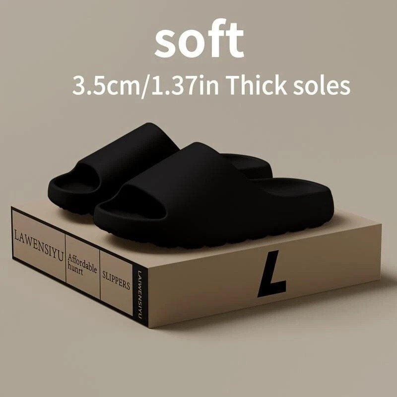 2026 Unisex Pillow YZY Slides EVA Comfort Super Soft Quick Drying Rubber Sandals