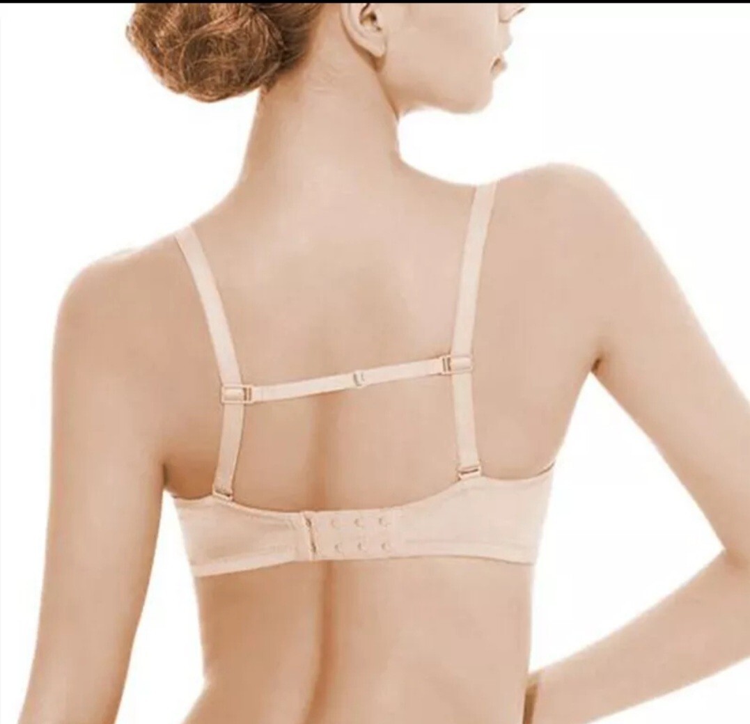 3 Nonslip Elastic Adjustable Retainer Band Bra Strap Holder Racer Back Clip UK
