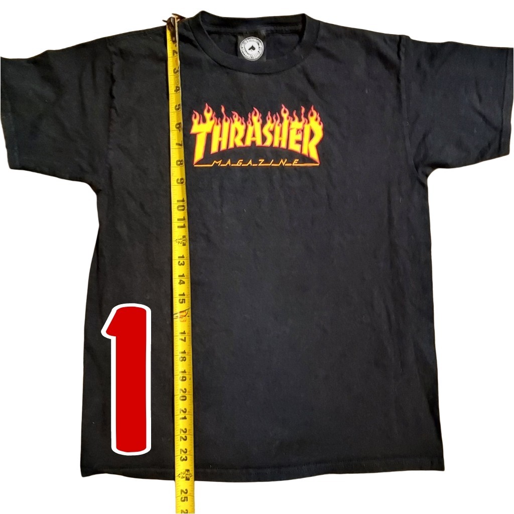 Lot of 3 Men’s Small Skate T-Shirts Thrasher Flame VANS NEFF Garfield Bundle S