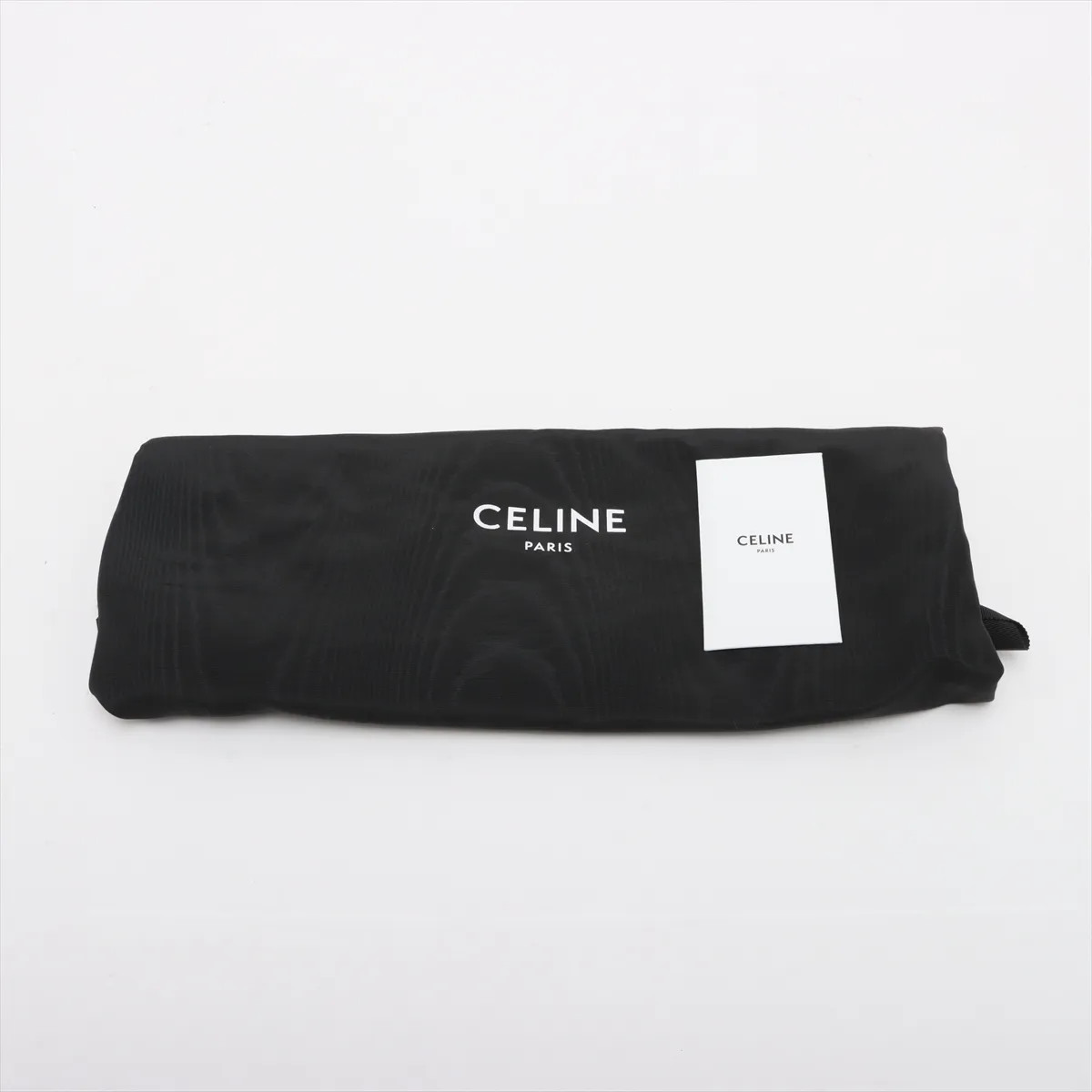 Celine Cuir Triomphe Small Boston Leather 2 Way Handbag Black