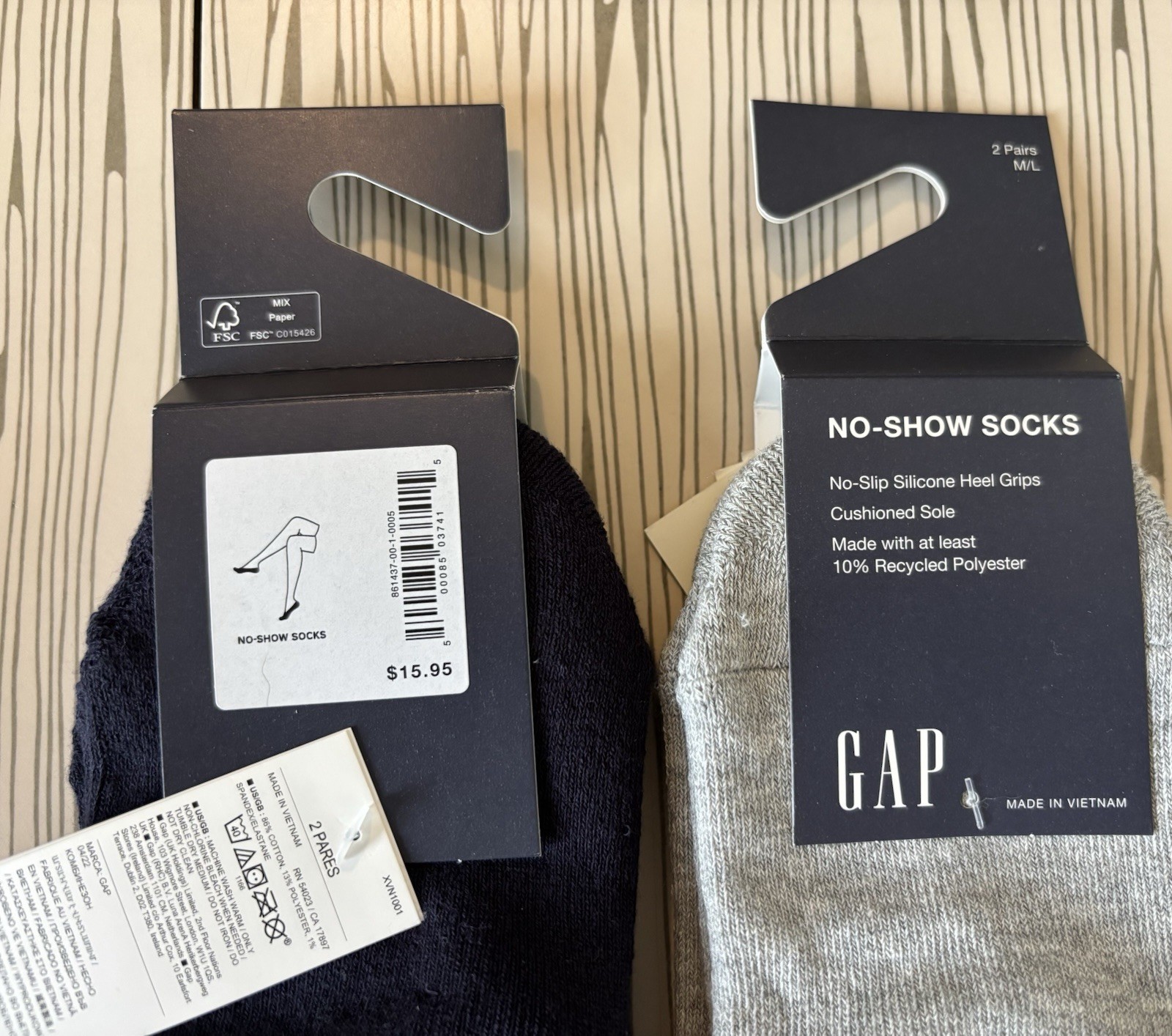 GAP 11 PAIRS NO SHOW QUARTER CREW SOCKS M/L GREY NAVY NWT! $82