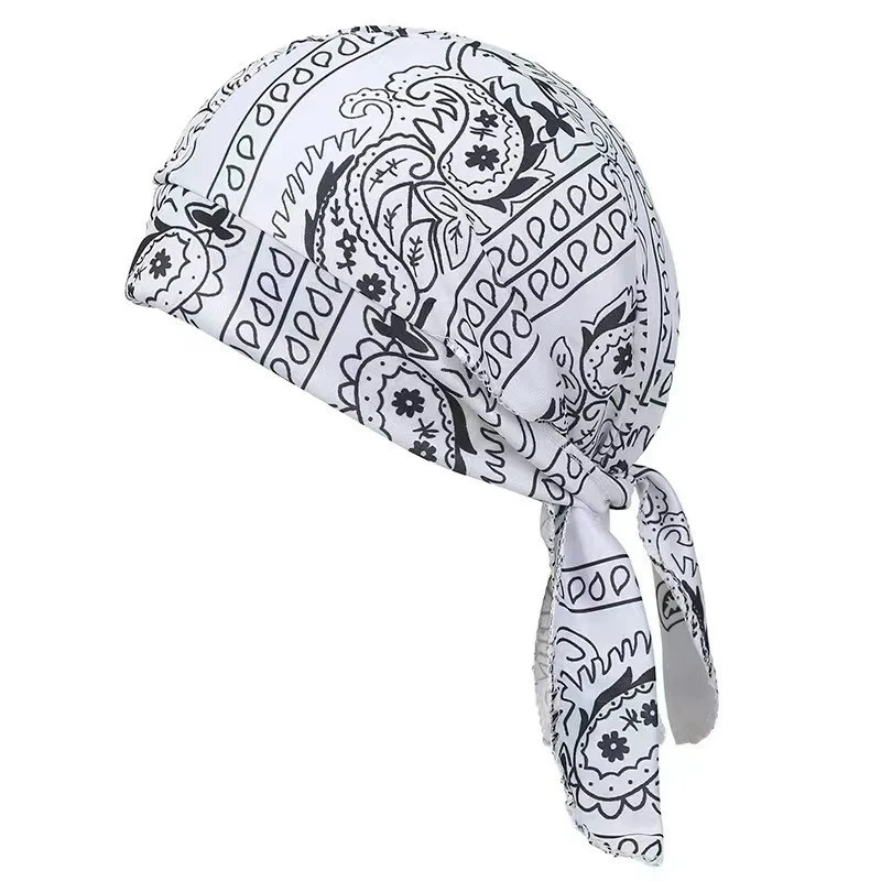 Elastic Motorcycle Wrap Biker Du Bandana Paisley Doo Rag Head Skull Cap Durag US