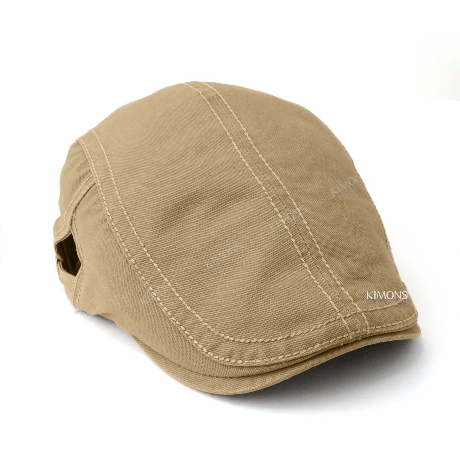 Buckle Cotton Gatsby Cap Mens Ivy Hat Golf Driving Summer Sun Flat Newsboy