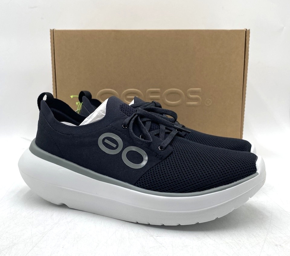 OOFOS STRIDE Men’s NEW Recovery Sneakers White/Black Multiple Sizes