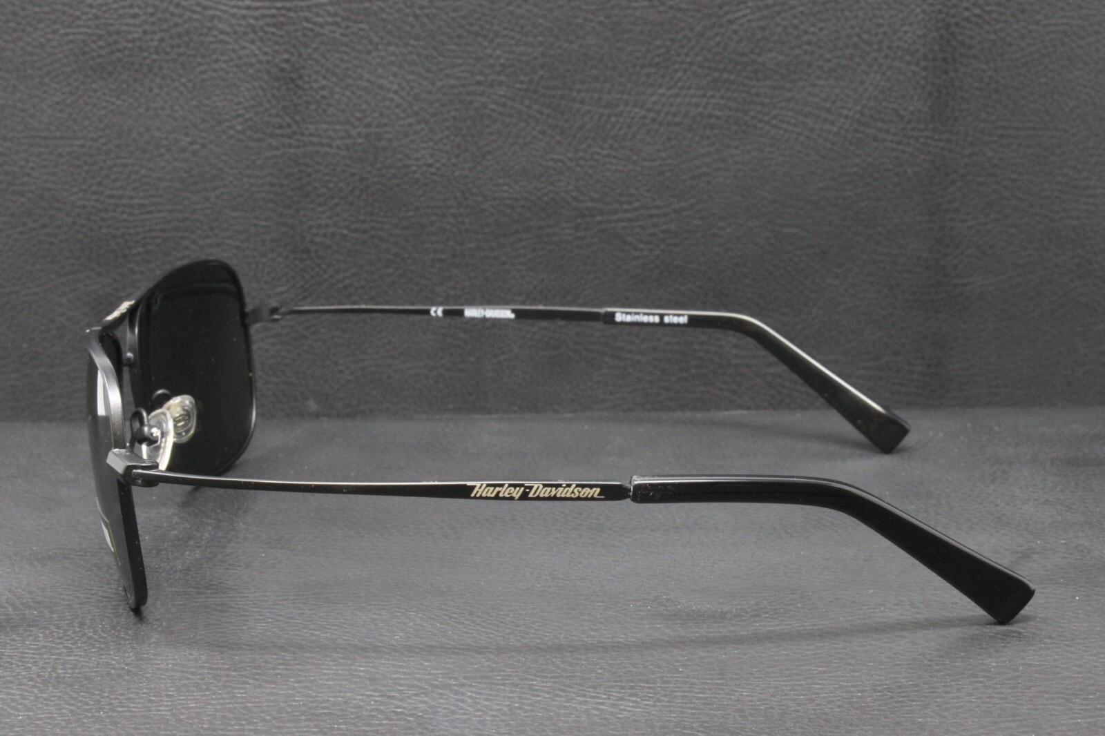 Harley Davidson sunglasses Men’s Metal Aviator Polarized Black 58mm HDX834 BLK
